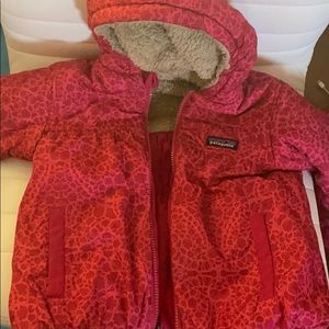 Patagonia kids coat reversible